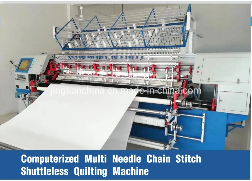 Computerized Comforter Bedsheet Making Multi Needle Quilting Machine