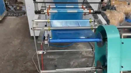 Automatic Plastic PE CPE Disposable Rolling Aprons Making Machine with Roll Changer