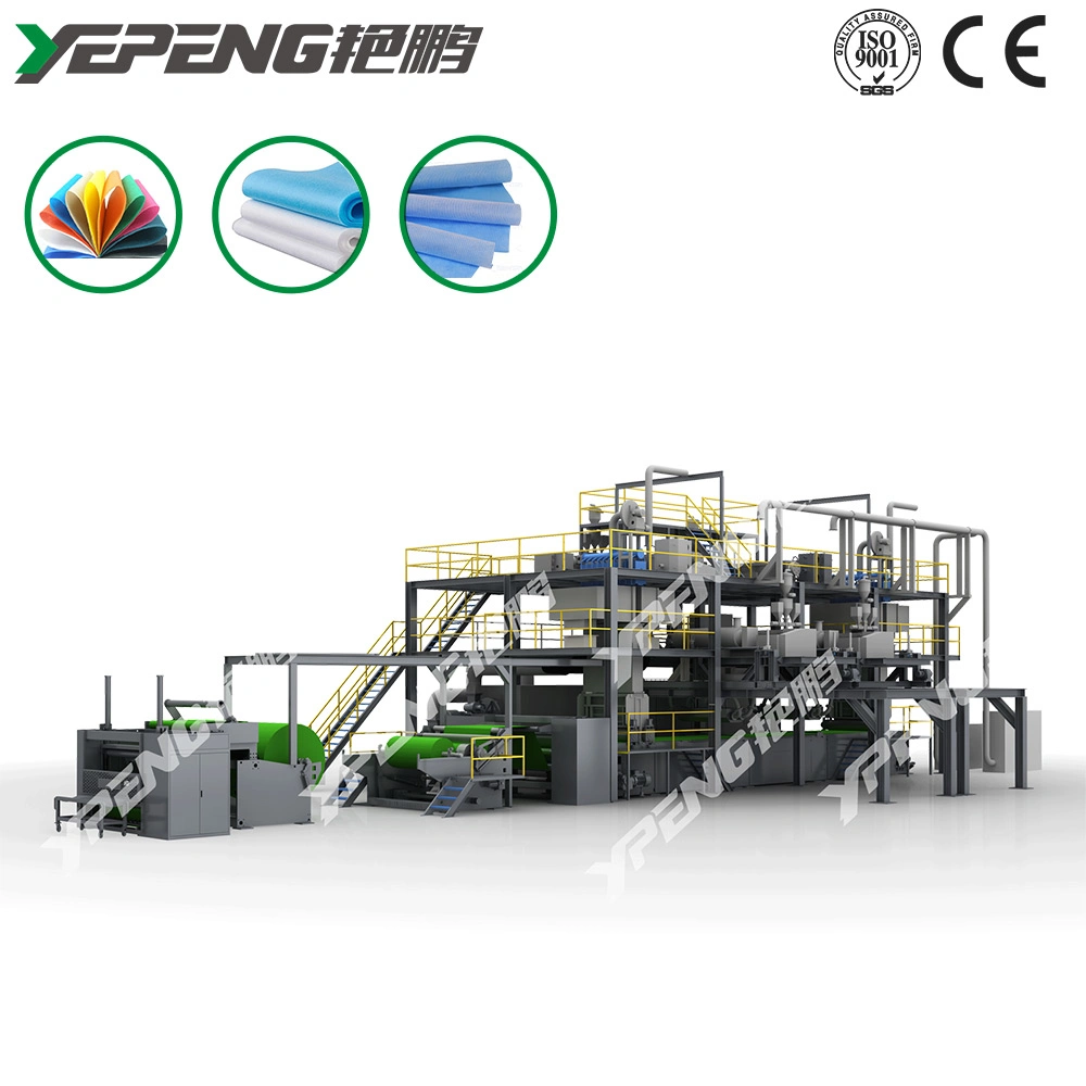Yp-SMMS Nonwoven Fabric Making PP Machine for Disposable Protective Equipment/PP Non Woven Fabric Medical Gowns