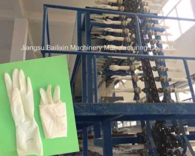 Disposable Gloves Powdered Latex Machine Production Line Gloves Making Machinery