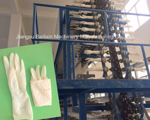 Disposable Gloves Powdered Latex Machine Production Line Gloves Making Machinery