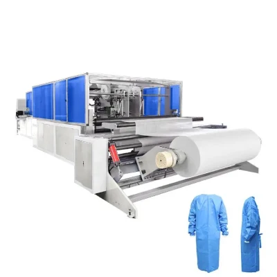 High Speed Disposable Isolation Gowns Making Machine