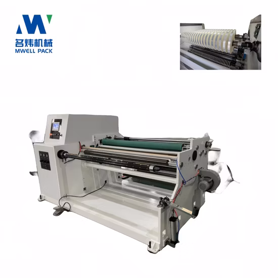 Waterproof PP Non Woven Bed Sheet Massage Table Paper Roll Rewinding Slitting Making Machine for SPA Tattoo and Exam Tables
