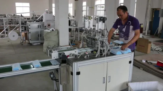 Full Automatic Face Mask Making Machine with Ear Loop Welding